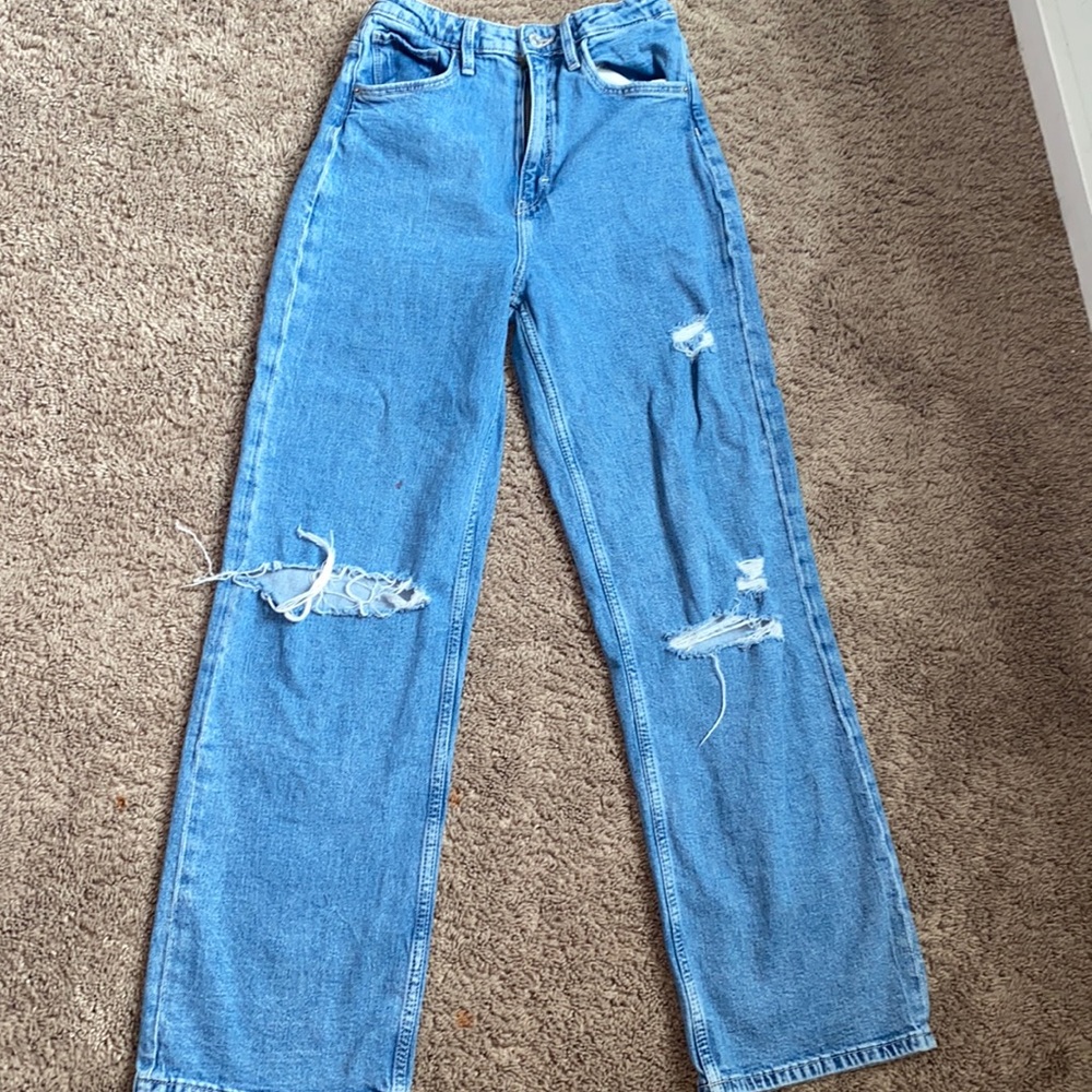 H&M girls wide legs used